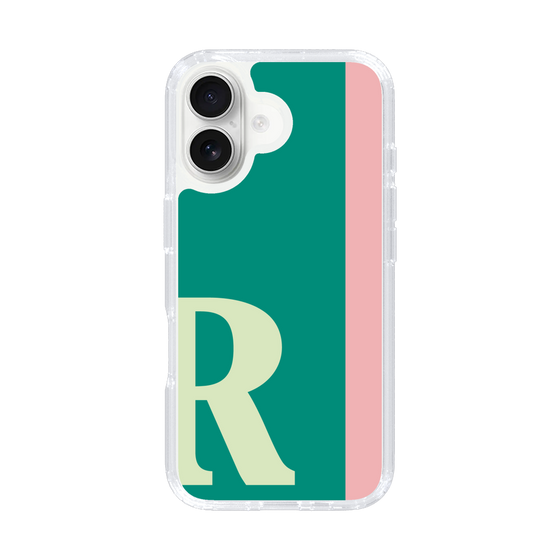 Slim Protection Case［ オリジナル - initial color line - R green ］