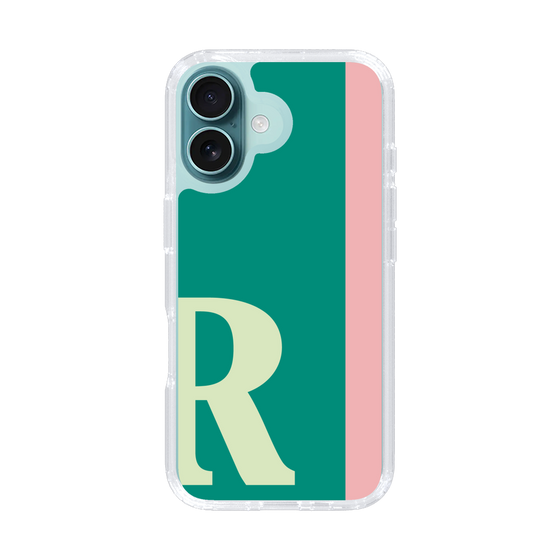 Slim Protection Case［ オリジナル - initial color line - R green ］