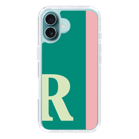 Slim Protection Case［ オリジナル - initial color line - R green ］