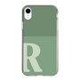 Slim Protection Case［ Original - initial two tone - R green ］