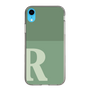 Slim Protection Case［ Original - initial two tone - R green ］