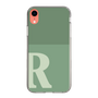 Slim Protection Case［ Original - initial two tone - R green ］