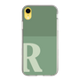 Slim Protection Case［ Original - initial two tone - R green ］