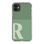 Slim Protection Case［ Original - initial two tone - R green ］