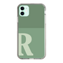 Slim Protection Case［ Original - initial two tone - R green ］