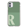 Slim Protection Case［ Original - initial two tone - R green ］
