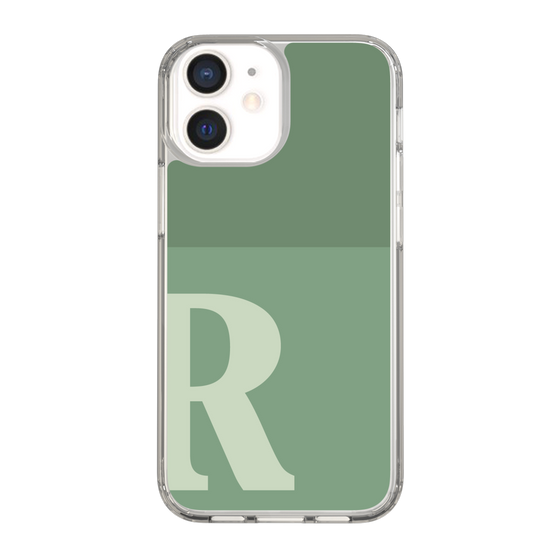Slim Protection Case［ Original - initial two tone - R green ］