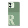 Slim Protection Case［ Original - initial two tone - R green ］