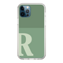 Slim Protection Case［ Original - initial two tone - R green ］