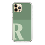 Slim Protection Case［ Original - initial two tone - R green ］
