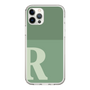Slim Protection Case［ Original - initial two tone - R green ］