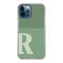 Slim Protection Case［ Original - initial two tone - R green ］