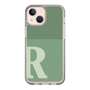 Slim Protection Case［ Original - initial two tone - R green ］