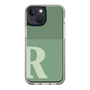 Slim Protection Case［ Original - initial two tone - R green ］
