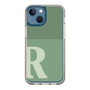 Slim Protection Case［ Original - initial two tone - R green ］