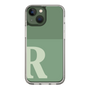 Slim Protection Case［ Original - initial two tone - R green ］