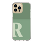 Slim Protection Case［ Original - initial two tone - R green ］