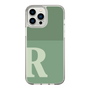Slim Protection Case［ Original - initial two tone - R green ］