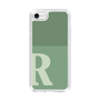 Slim Protection Case［ Original - initial two tone - R green ］