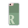 Slim Protection Case［ Original - initial two tone - R green ］