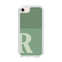 Slim Protection Case［ Original - initial two tone - R green ］