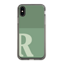 Slim Protection Case［ Original - initial two tone - R green ］