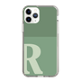 Slim Protection Case［ Original - initial two tone - R green ］