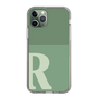 Slim Protection Case［ Original - initial two tone - R green ］