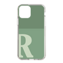 Slim Protection Case［ Original - initial two tone - R green ］