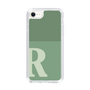 Slim Protection Case［ Original - initial two tone - R green ］