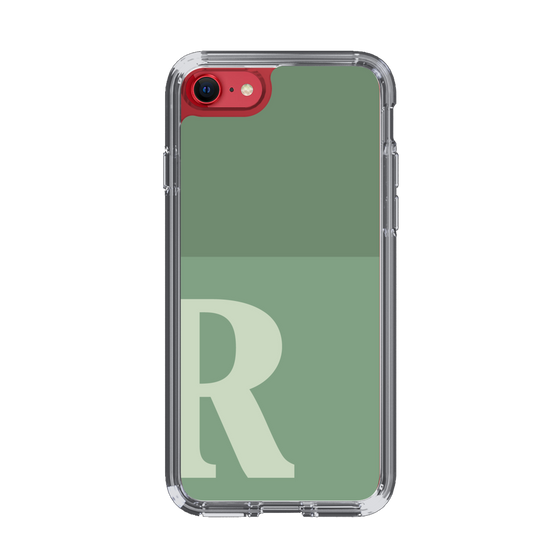 Slim Protection Case［ Original - initial two tone - R green ］