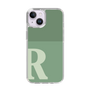 Slim Protection Case［ Original - initial two tone - R green ］