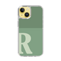 Slim Protection Case［ Original - initial two tone - R green ］