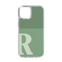 Slim Protection Case［ Original - initial two tone - R green ］