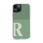 Slim Protection Case［ Original - initial two tone - R green ］