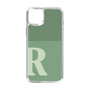 Slim Protection Case［ Original - initial two tone - R green ］
