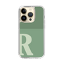 Slim Protection Case［ Original - initial two tone - R green ］
