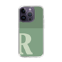 Slim Protection Case［ Original - initial two tone - R green ］