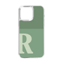 Slim Protection Case［ Original - initial two tone - R green ］