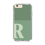 Slim Protection Case［ Original - initial two tone - R green ］