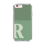 Slim Protection Case［ Original - initial two tone - R green ］