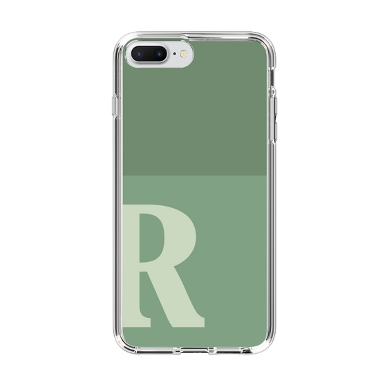 Slim Protection Case［ Original - initial two tone - R green ］