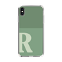 Slim Protection Case［ Original - initial two tone - R green ］