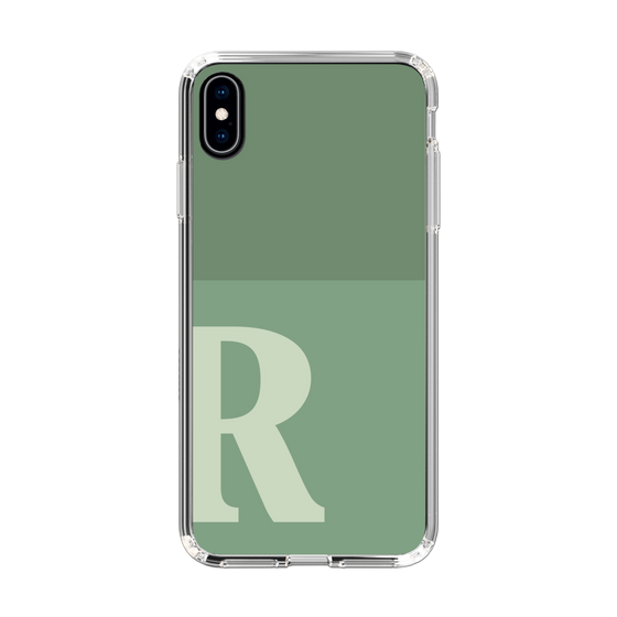 Slim Protection Case［ Original - initial two tone - R green ］