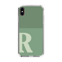 Slim Protection Case［ Original - initial two tone - R green ］