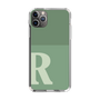 Slim Protection Case［ Original - initial two tone - R green ］