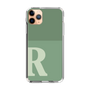 Slim Protection Case［ Original - initial two tone - R green ］
