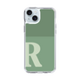 Slim Protection Case［ Original - initial two tone - R green ］
