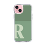 Slim Protection Case［ Original - initial two tone - R green ］