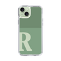 Slim Protection Case［ Original - initial two tone - R green ］